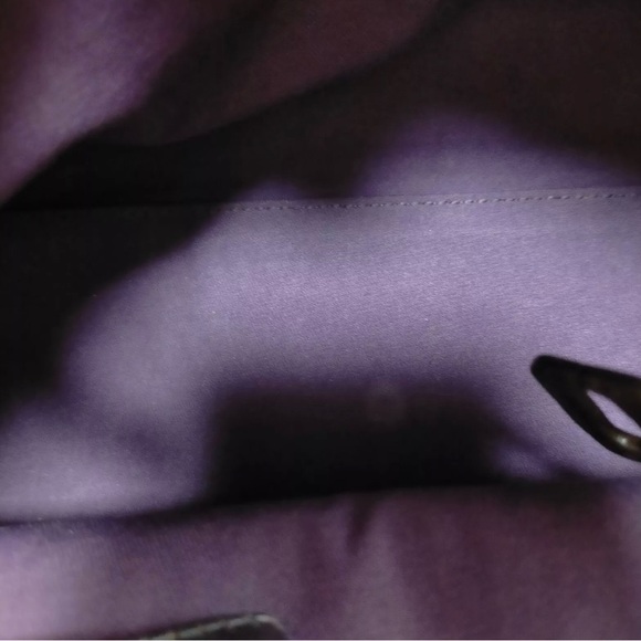 Gucci Hand Bag  Purple Leather made in Italy 🇮🇹 - Picture 7 of 8